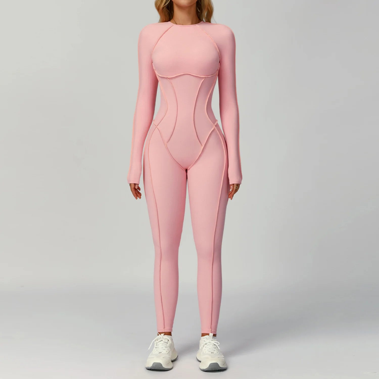 Hollow-Back Yoga Jumpsuit