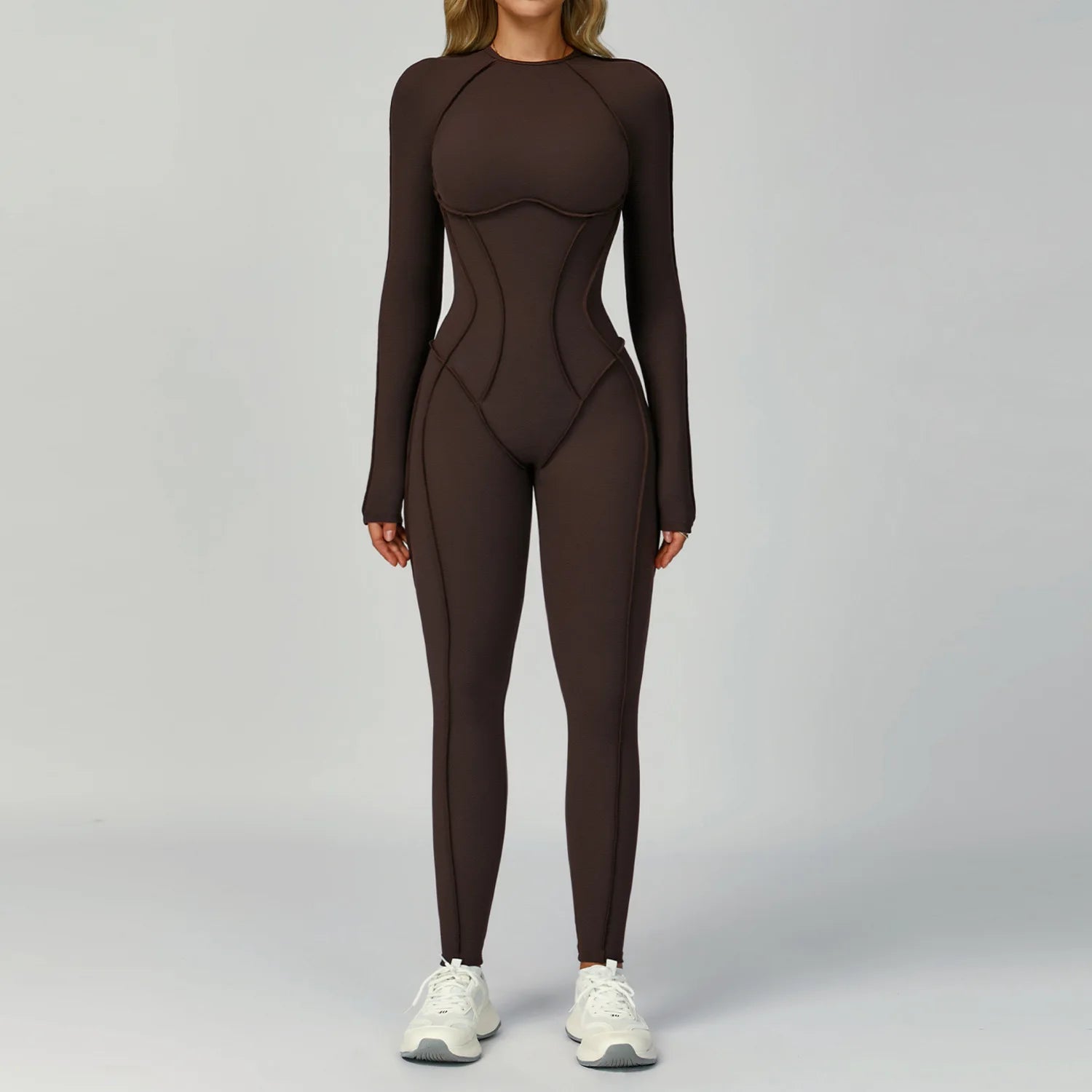 Hollow-Back Yoga Jumpsuit