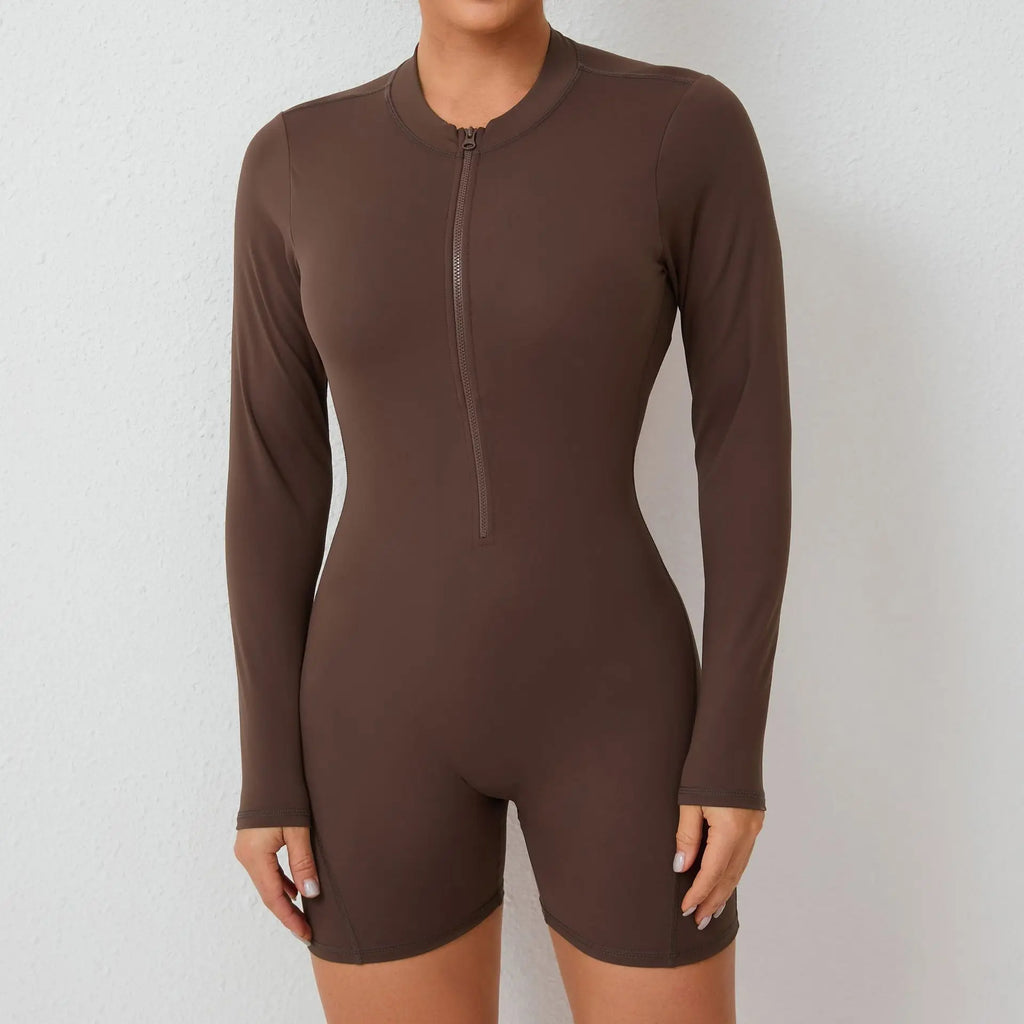 Breathable Backless Romper