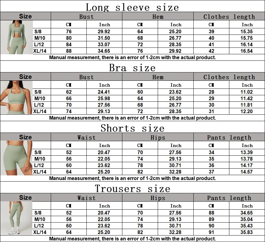 3-Pieces Zipper Set