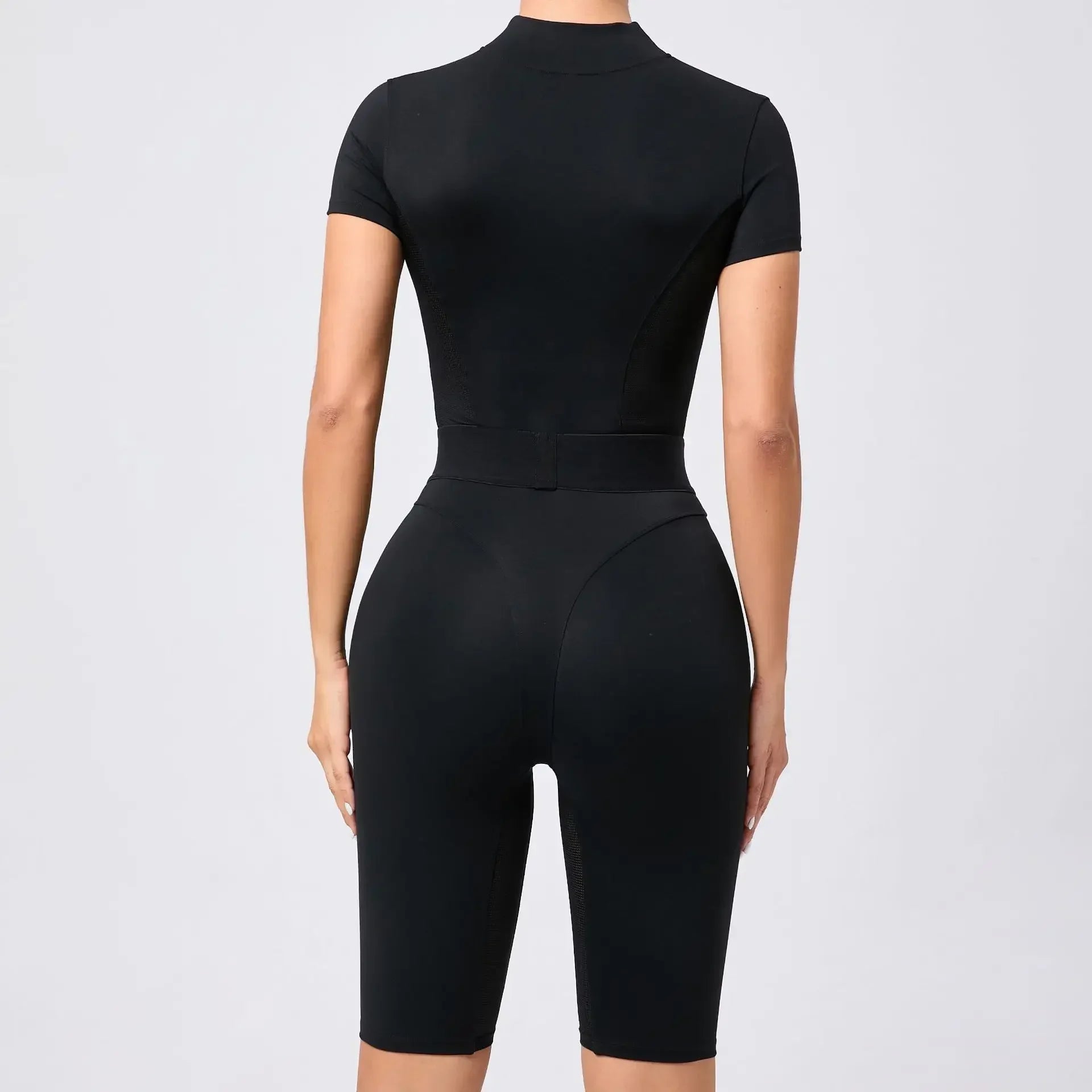 Seamless Zip-Up Jumpsuit