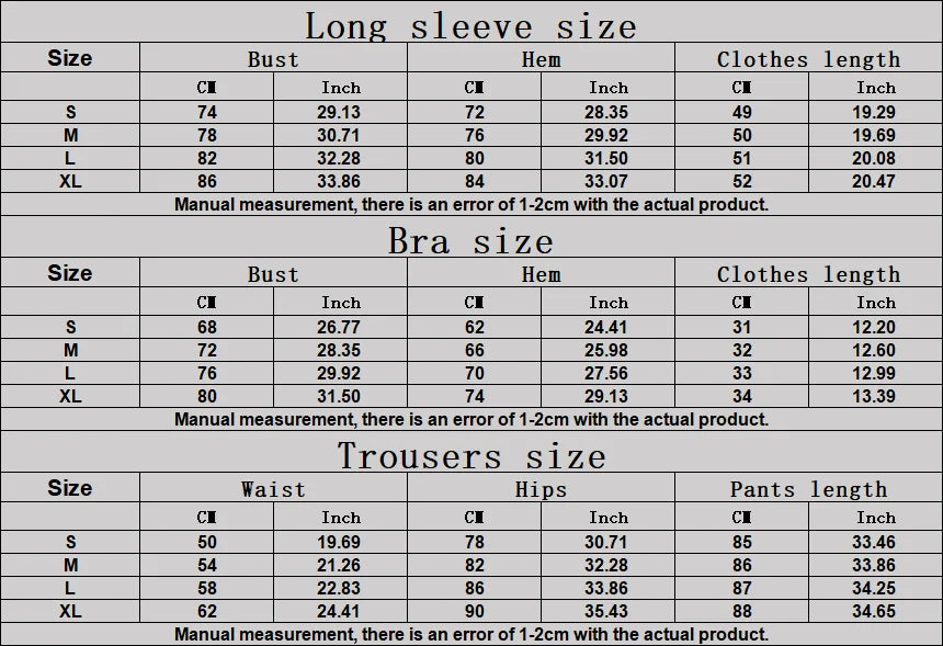 3-Pieces Workout Set